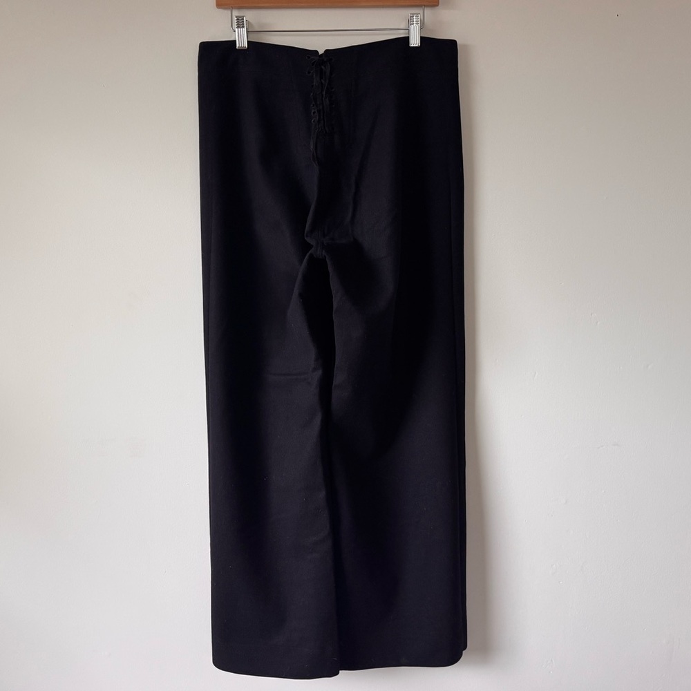 Vintage 1940s WWII U.S. Navy Sailor Wool Pants - Picture 3 of 8